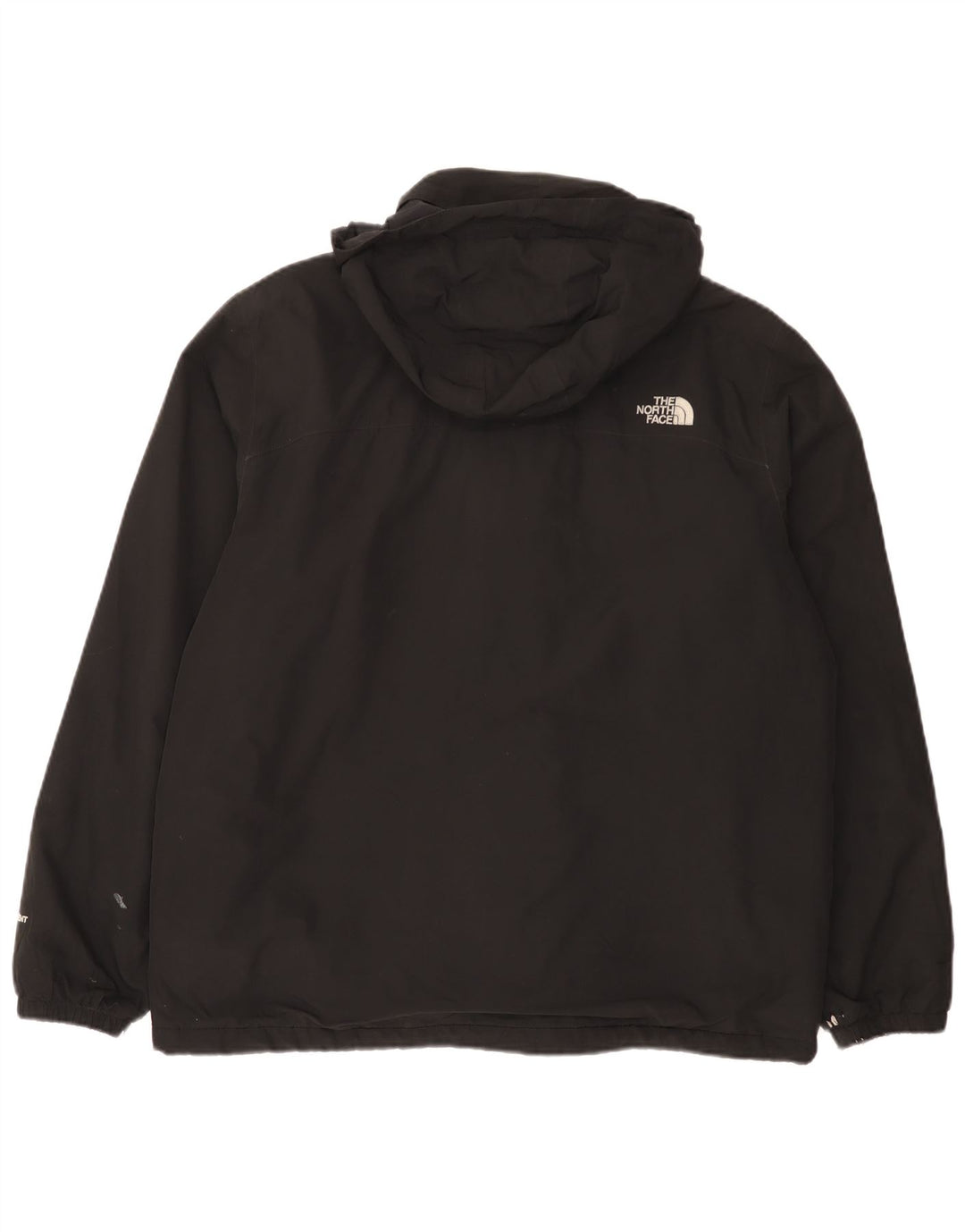 The North Face Herren-Windbreakerjacke mit Kapuze, UK 40, Größe L, Schwarz, Polyester
