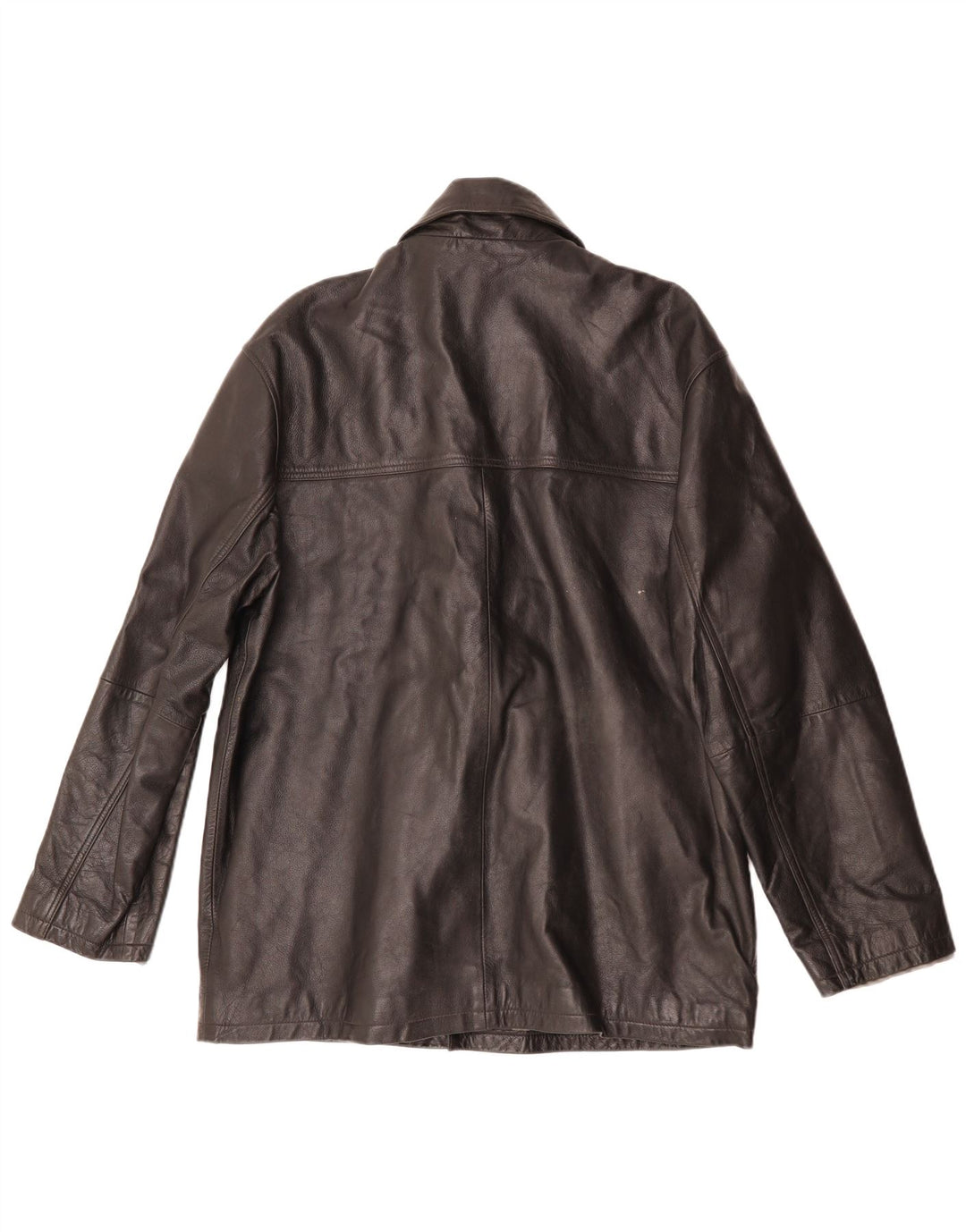 Ironsides Herren-Lederjacke, UK 40, großes schwarzes Leder