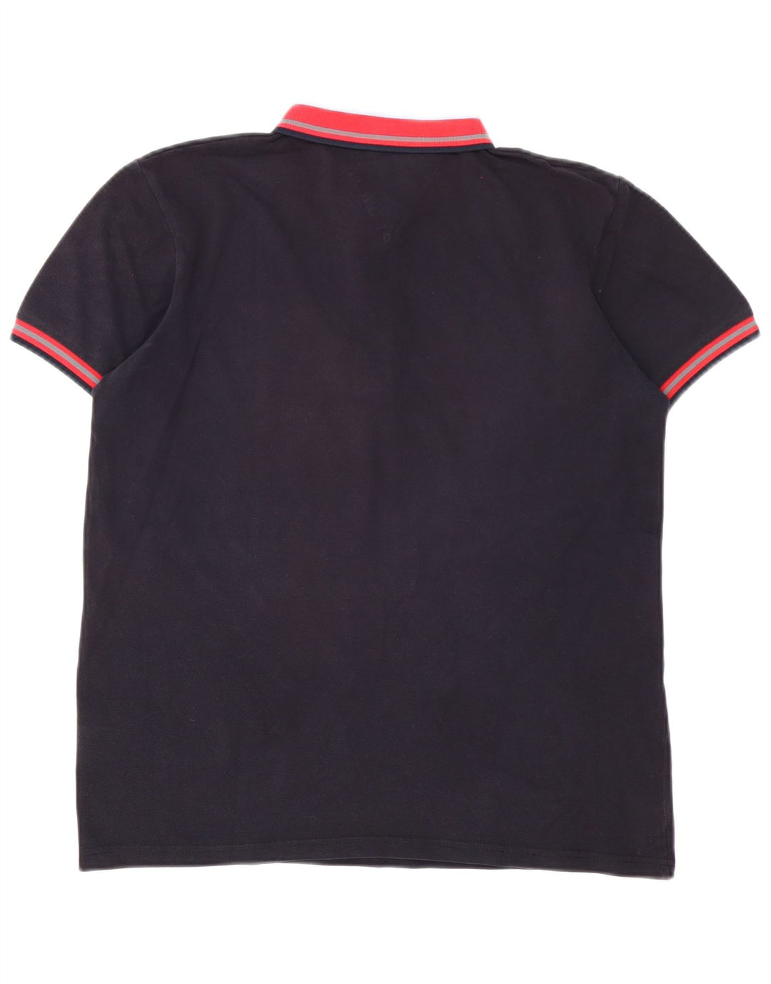 Jeckerson Herren-Poloshirt aus mittelblauer, marineblauer Colourblock-Baumwolle