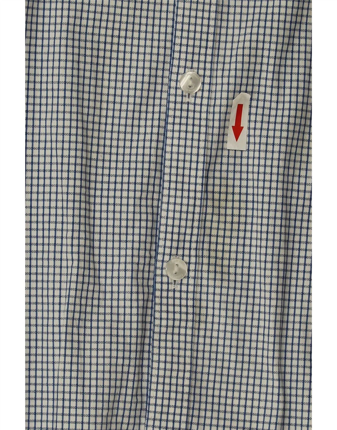 Calvin Klein Herren-Slim-Fit-Hemd, groß, blau kariert, Baumwolle