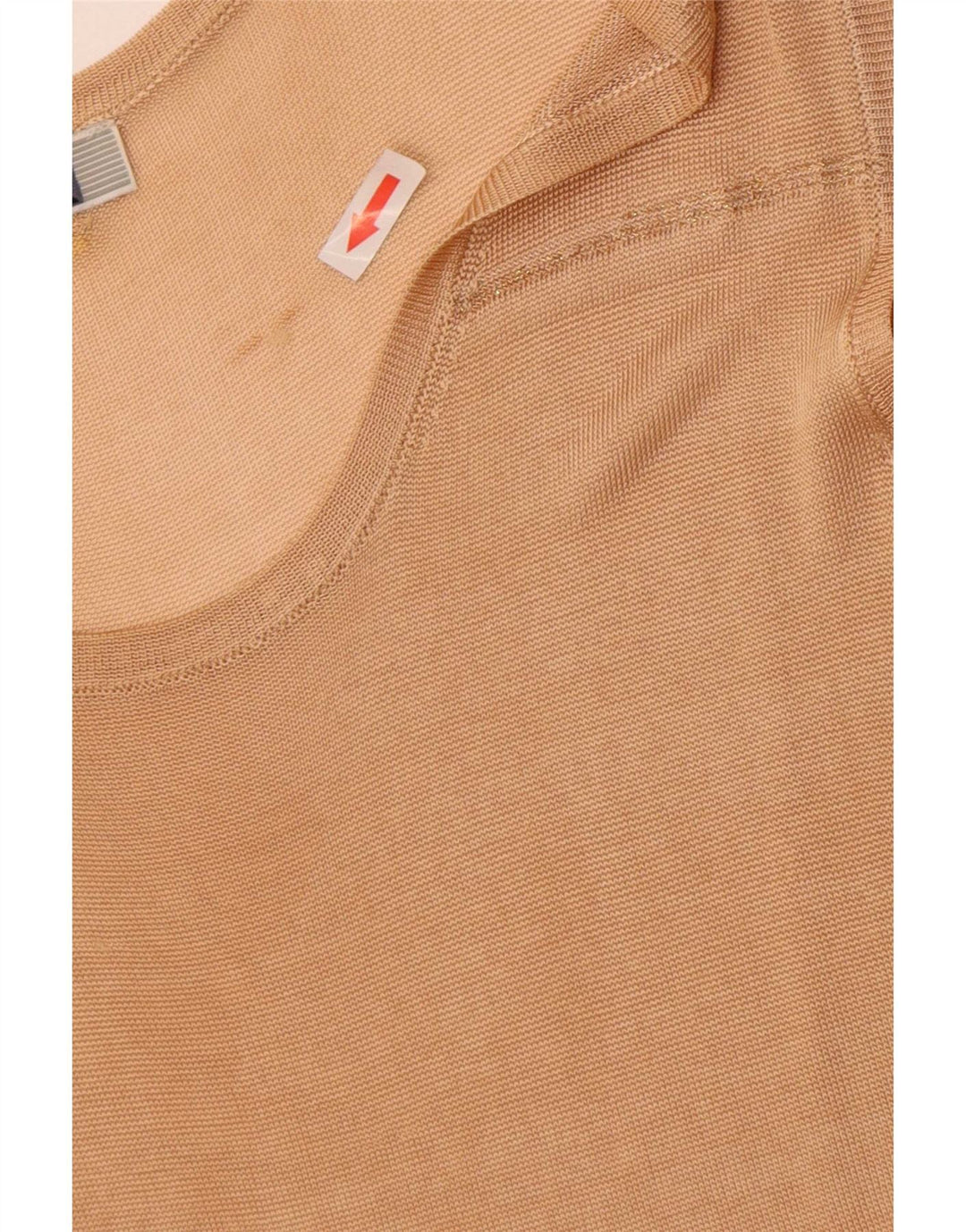Perte by Krizia Damen Weste Top UK 14 Medium Beige