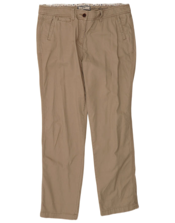 Fat Face gerade Chino-Hose für Damen, UK 14, Größe L, W32, L32, Beige, Baumwolle