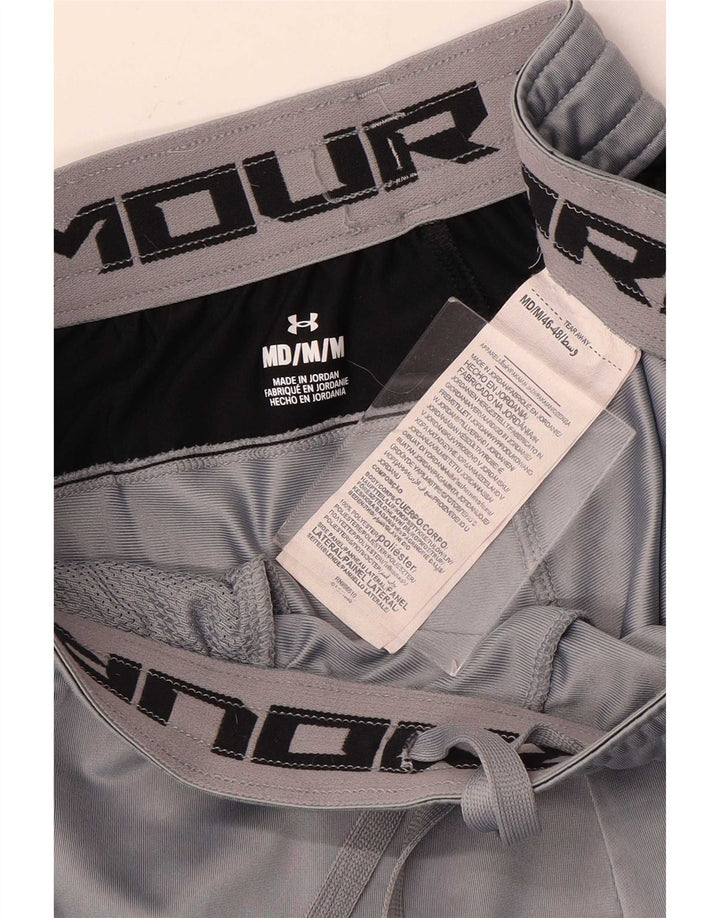Under Armour Herren Graphic Sport Shorts Mittelgraues Colourblock-Polyester