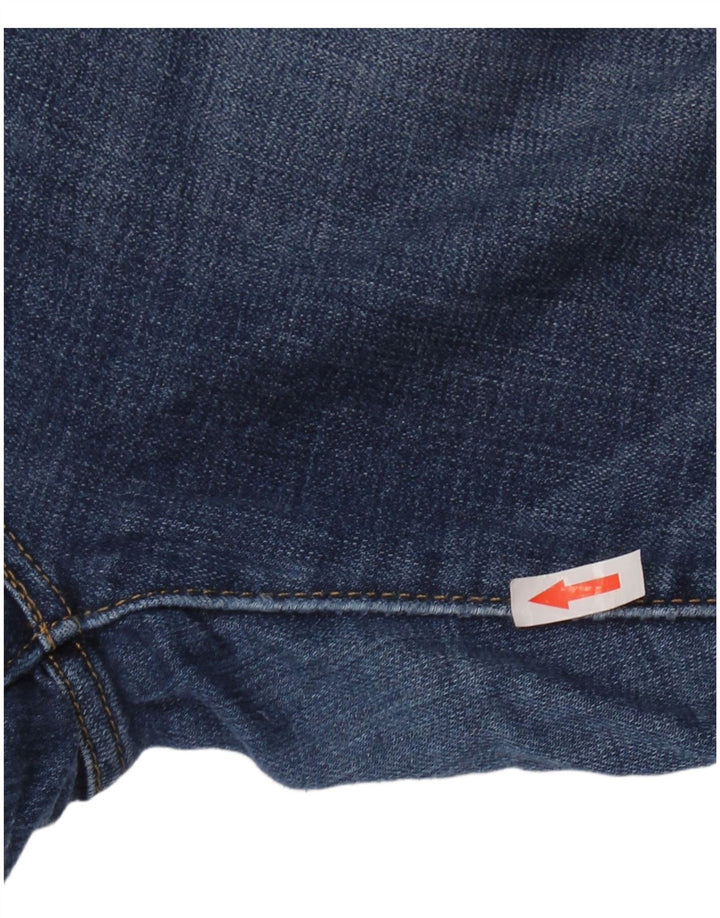 LEVI'S Damen 711 Skinny Jeans W30 L28 Blaue Baumwolle