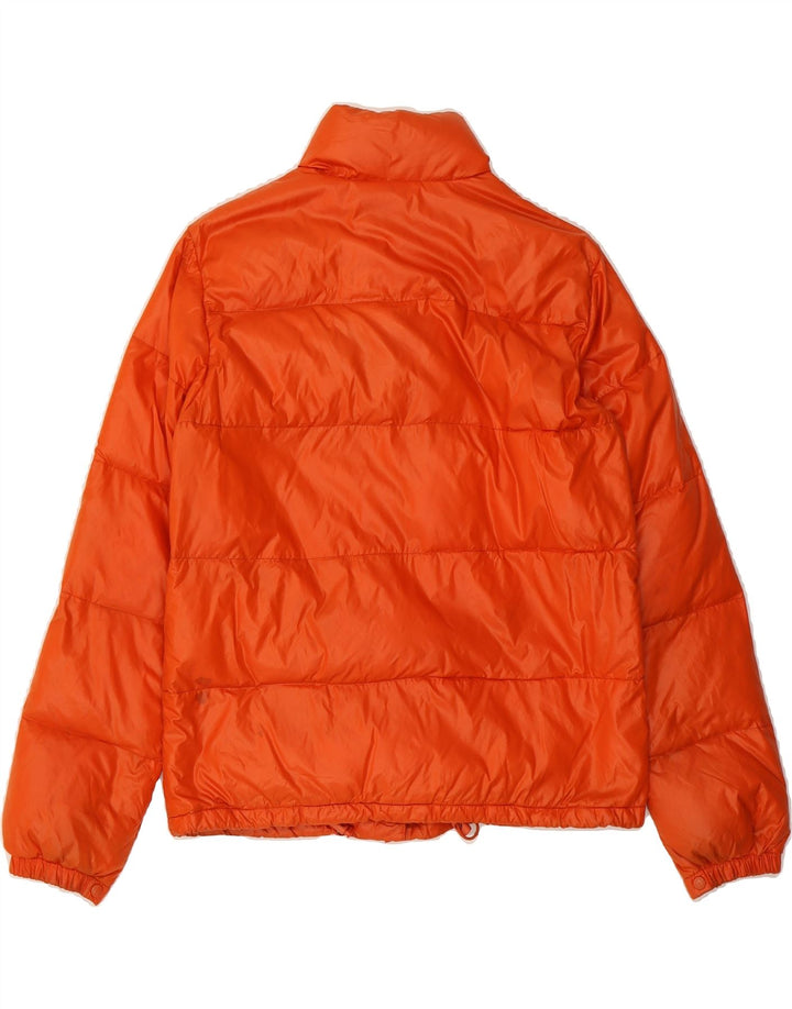 MONCLER Womens Oversized Padded Jacket Size 0 XS Orange Polyamide Vintage Moncler and Second-Hand Moncler from Messina Hembry 