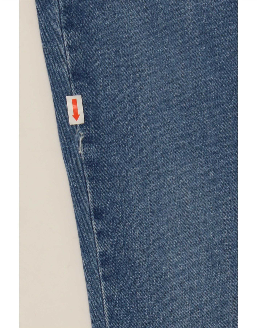 Levi's Damen 724 High Rise Straight Jeans W27 L30 Blau