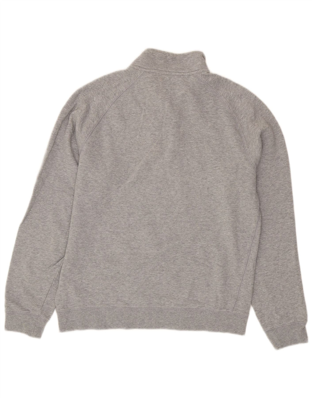 Farah Damen-Sweatshirt mit Reißverschluss am Hals, UK 16, Größe L, Grau, Baumwolle