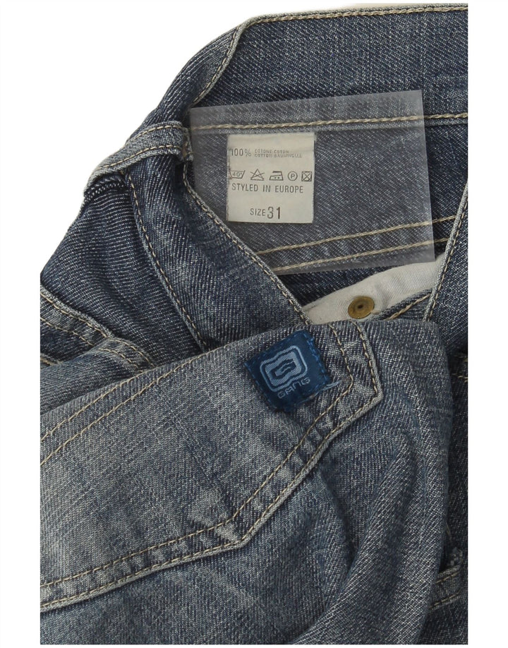 Gang Damen Schlagjeans W31 L33 Blaue Baumwolle