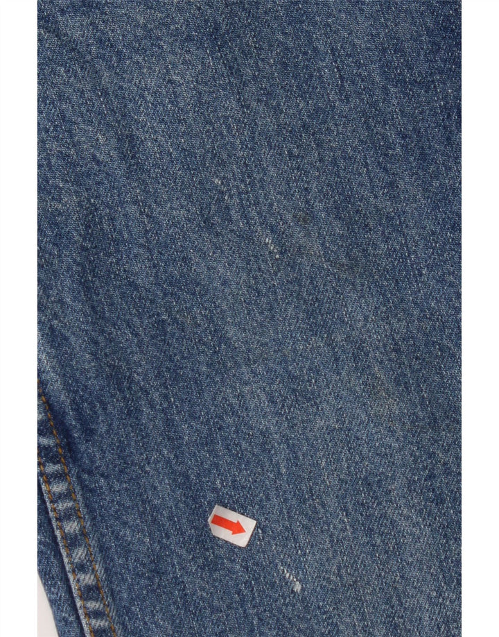 WRANGLER Herren Texas Straight Jeans W33 L30 Blaue Baumwolle