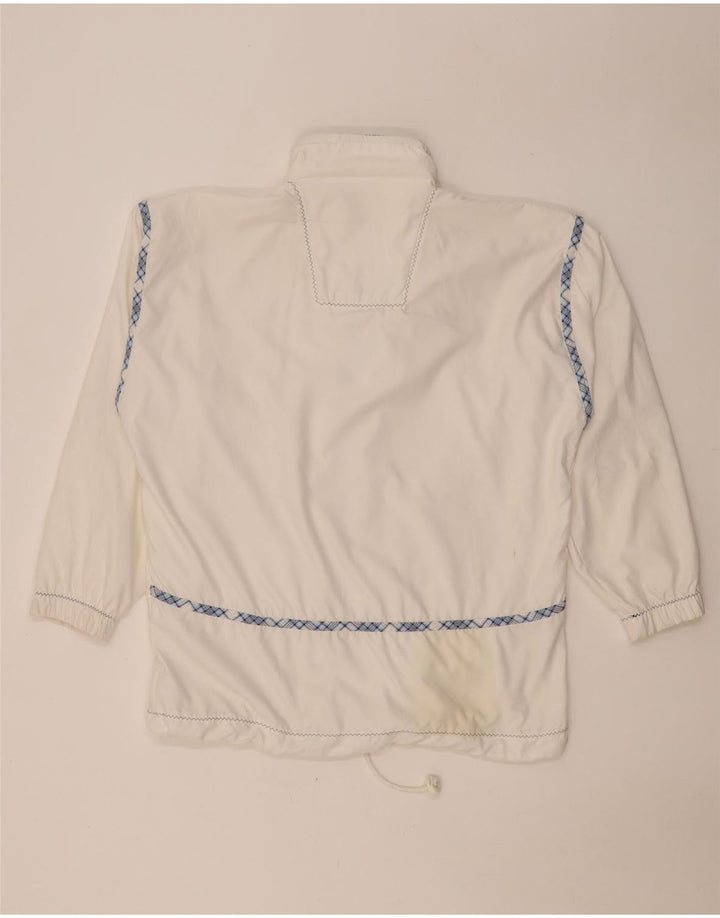 Sergio Tacchini Damen-Overall-Trainingsanzug mit Grafik, US 10, Größe L, Weiß