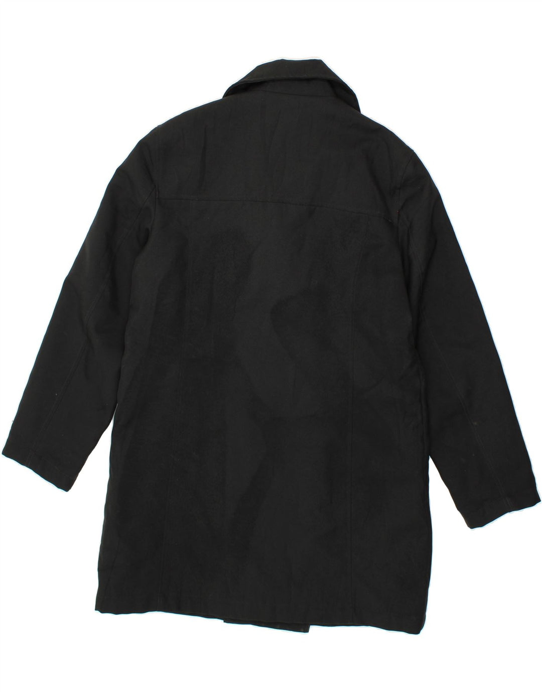 SISLEY Womens Overcoat UK 20 2XL Black Vintage Sisley and Second-Hand Sisley from Messina Hembry 