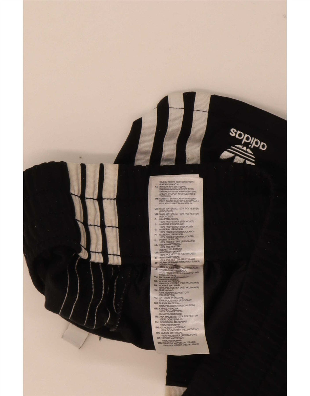 Adidas Damen Sportshorts UK 6 XS Schwarz Polyester