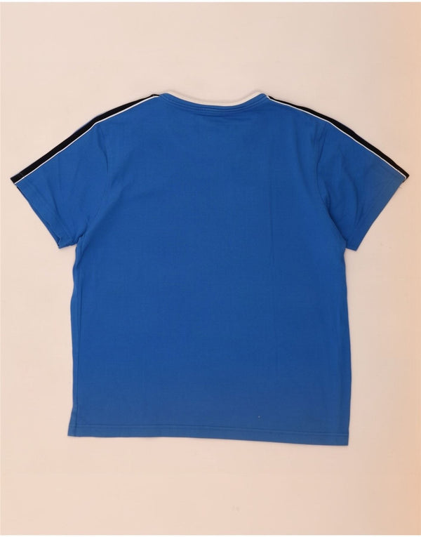 Adidas Herren T-Shirt Top UK 40/42 Mittelblau