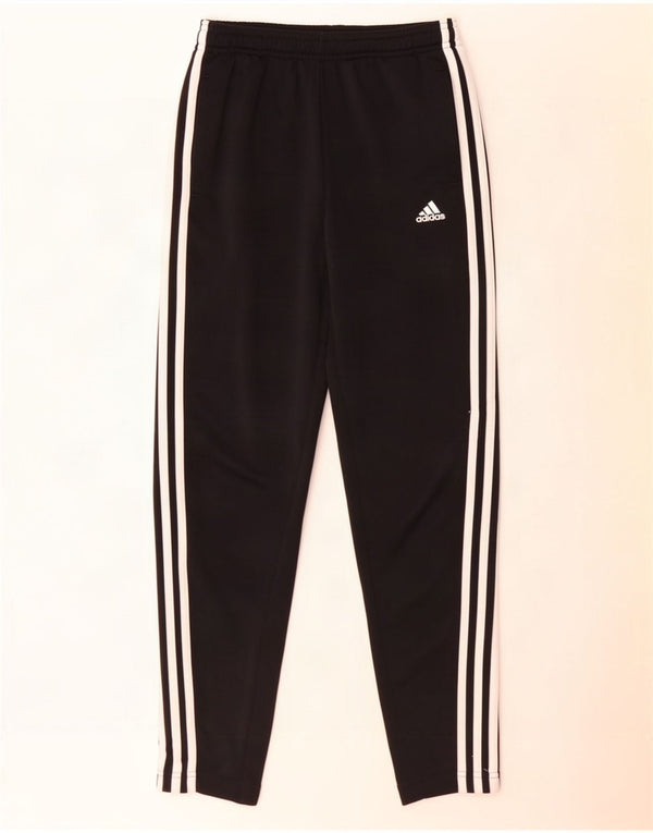 Adidas Jungen Aeroready Trainingshose 11–12 Jahre, schwarzes Polyester