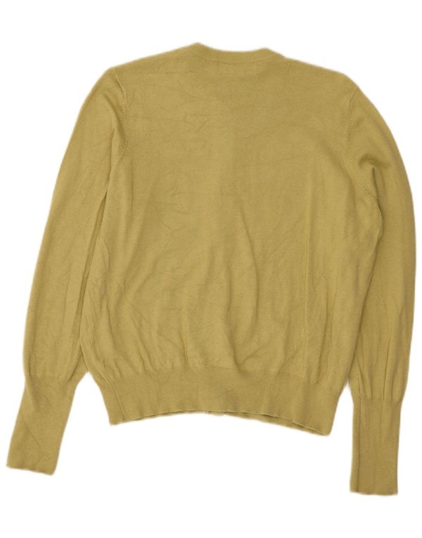 Marks & Spencer Damen-Cardigan-Pullover UK 14 Mittelgrüne Viskose