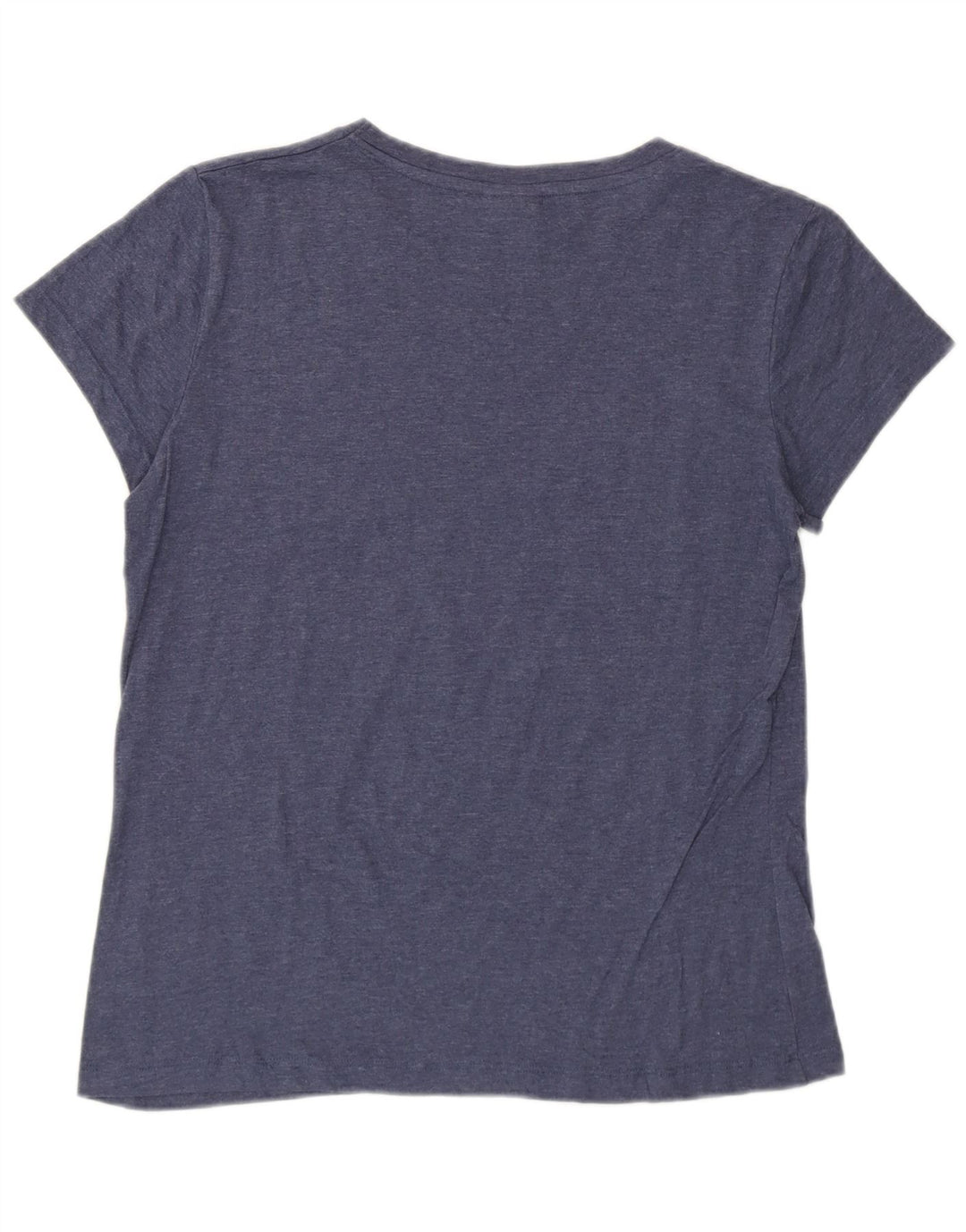 Lotto Damen T-Shirt Top UK 8 Small Marineblau Baumwolle