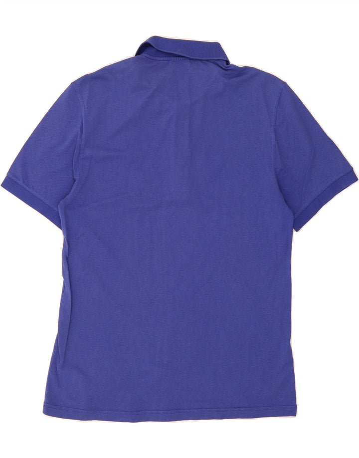 LACOSTE Mens Stretch Polo Shirt Size 6 XL Blue Cotton Vintage Lacoste and Second-Hand Lacoste from Messina Hembry 