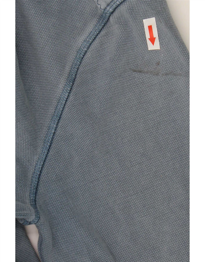 Fat Face Herren-Kapuzenpullover mit Reißverschluss, klein, aus blauer Baumwolle