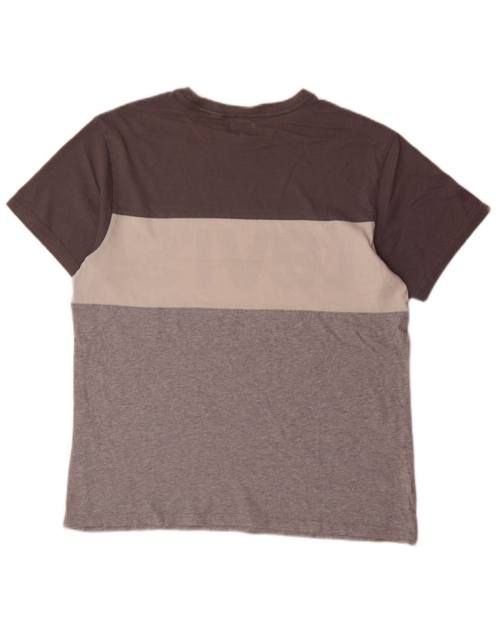 LEVI'S Herren-T-Shirt mit Grafik, Mittelgrau, Farbblock