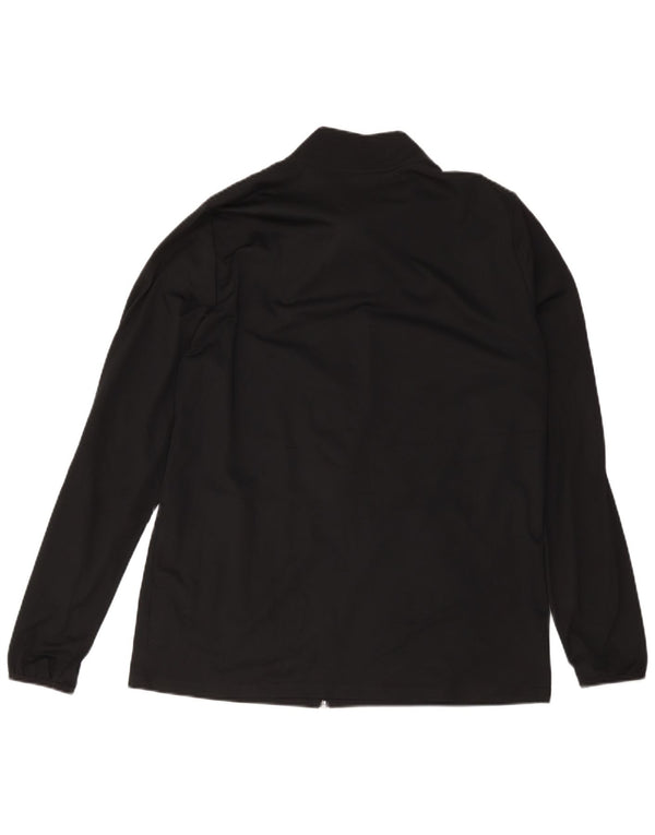 Nike Mens Dri Fit Tracksuit Top Jacket XL Black Polyester