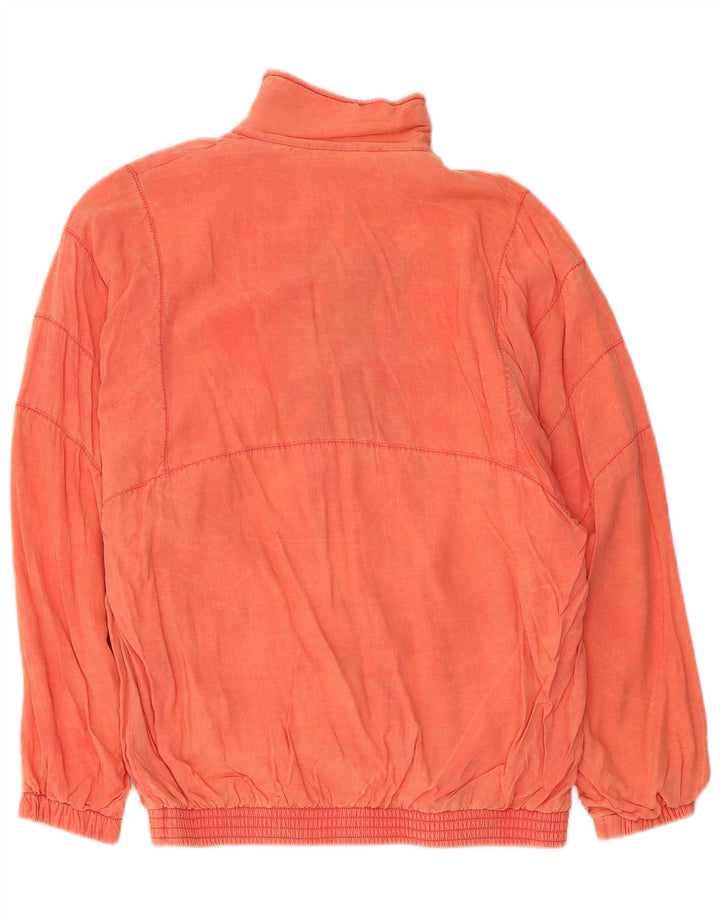 Vintage Herren-Trainingsanzug, IT 48, Mittelorange, Polyester