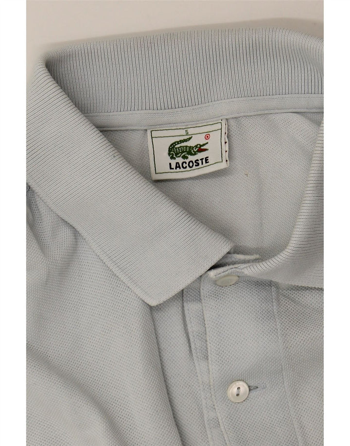 LACOSTE Mens Polo Shirt Size 5 Large Blue Cotton Vintage Lacoste and Second-Hand Lacoste from Messina Hembry 