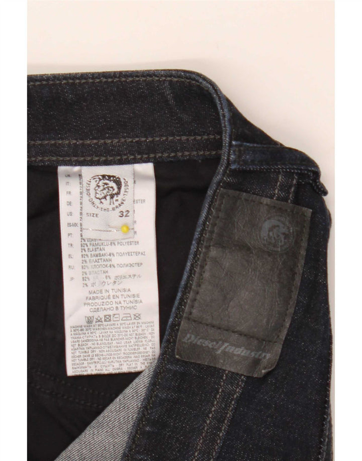Diesel Damen Slim Jeans W32 L32 Marineblaue Baumwolle