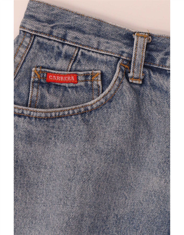 Carrera Damen Jeansrock W28 Mittelblau