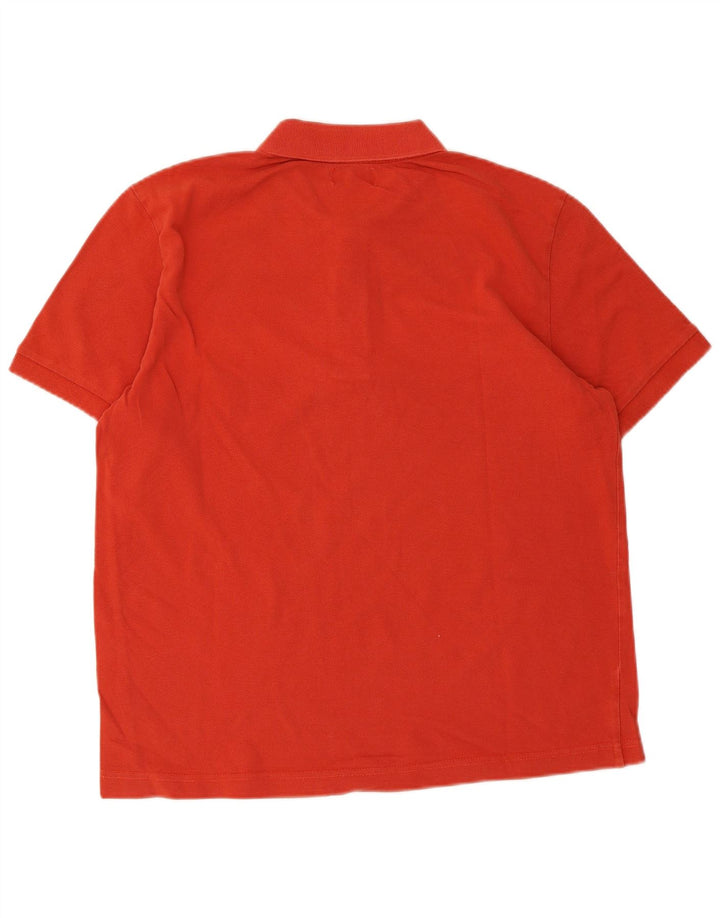 Kappa Herren Poloshirt Large Rot
