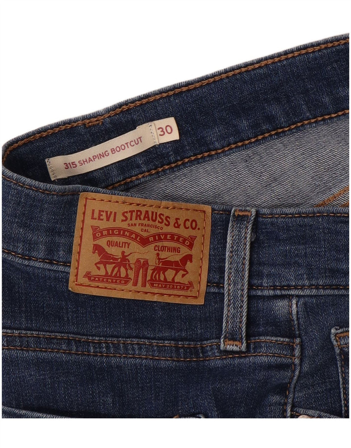 Levi's Damen 315 Shaping Bootcut Jeans W30 L33 Blau