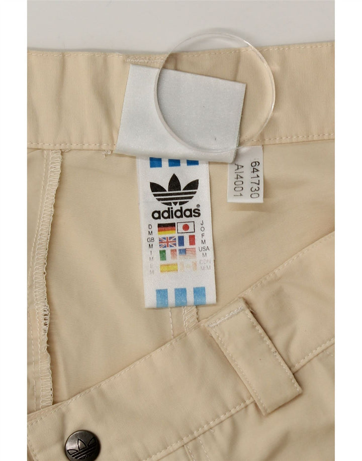 Adidas Herren Cargo Shorts Medium W32 Beige Baumwolle