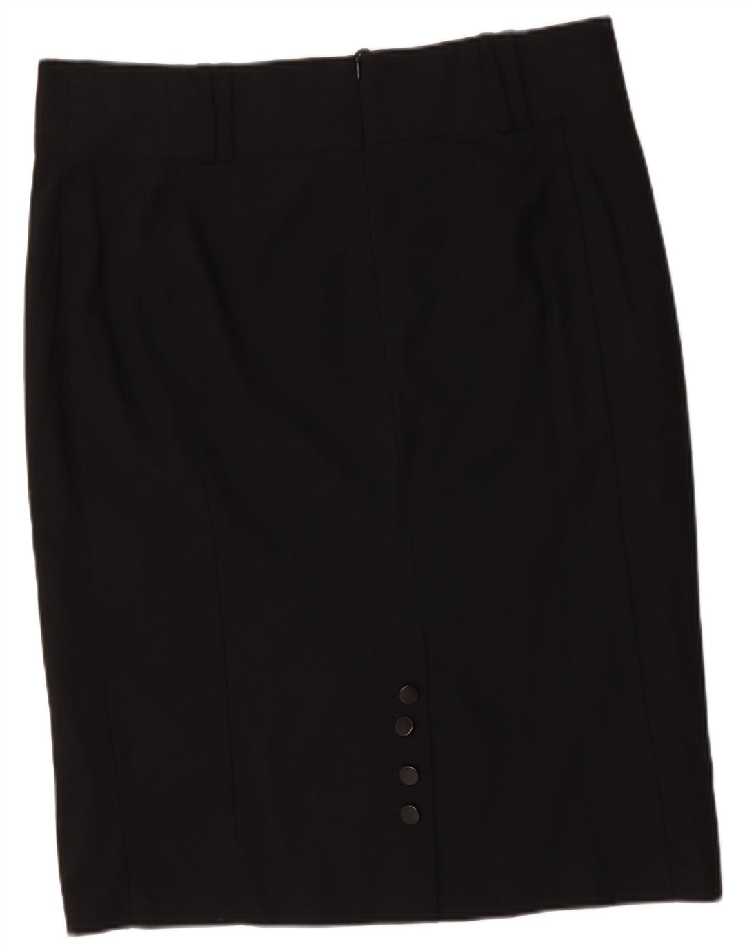 Marks & Spencer Damen Bleistiftrock UK 20 2XL W40 Schwarz Polyester