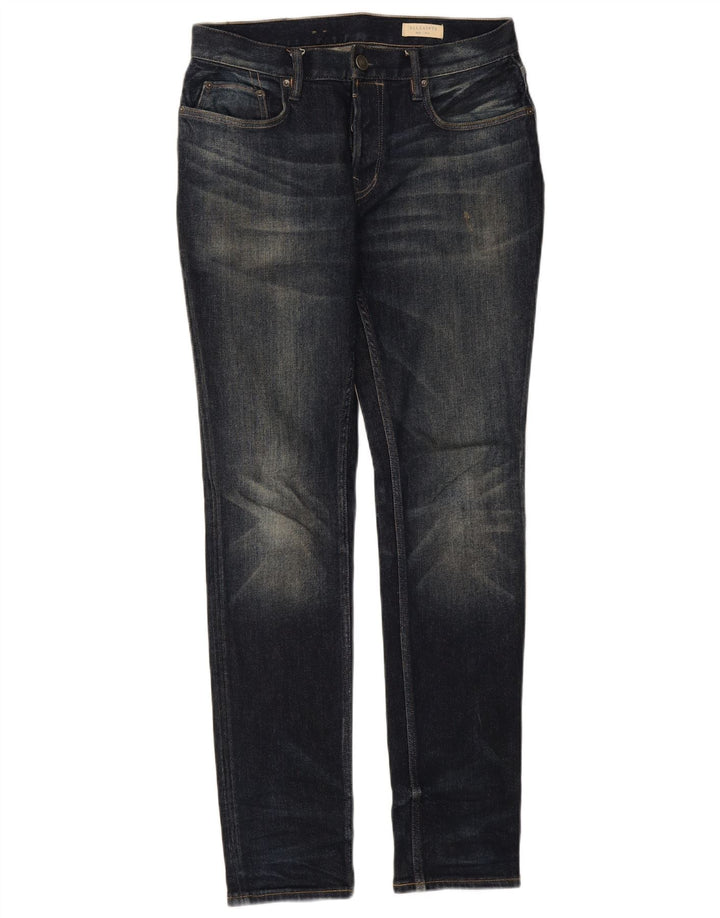 ALL SAINTS Mens Slim Jeans W30 L33 Blue Cotton