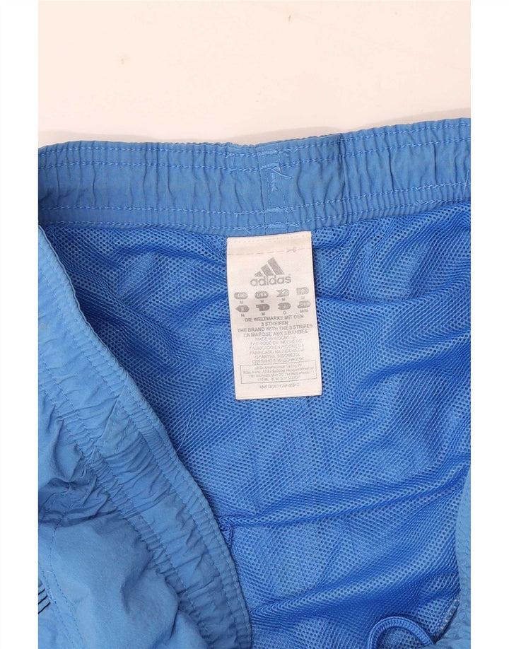 Adidas Herren Sportshorts Mittelblaues Polyamid