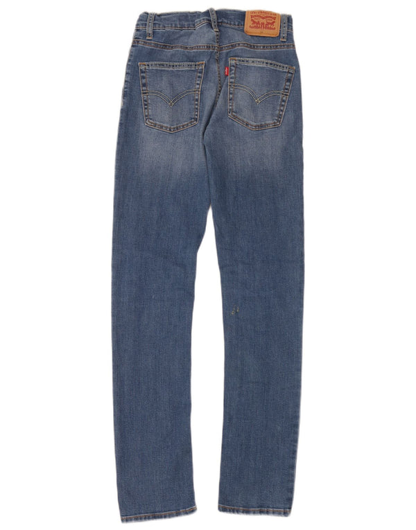 Levi's Jungen 510 Skinny Jeans 11–12 Jahre W26 L30 Blaue Baumwolle