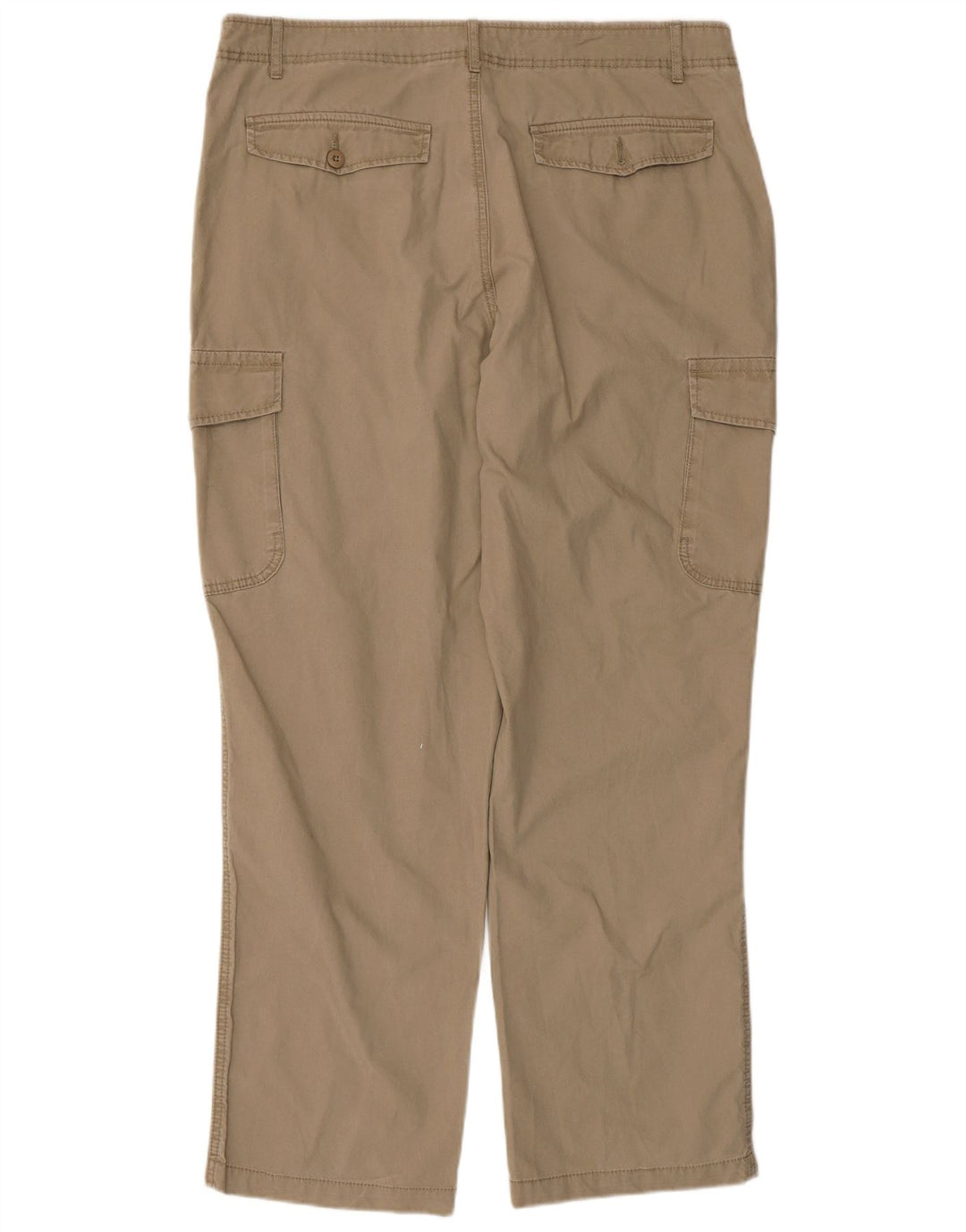 Gerade Herren-Cargohose von Marks & Spencer, W38, L31, Beige, Baumwolle