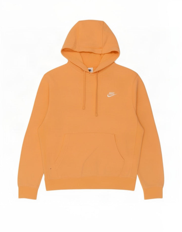 Nike Herren Kapuzenpullover aus mitteloranger Baumwolle
