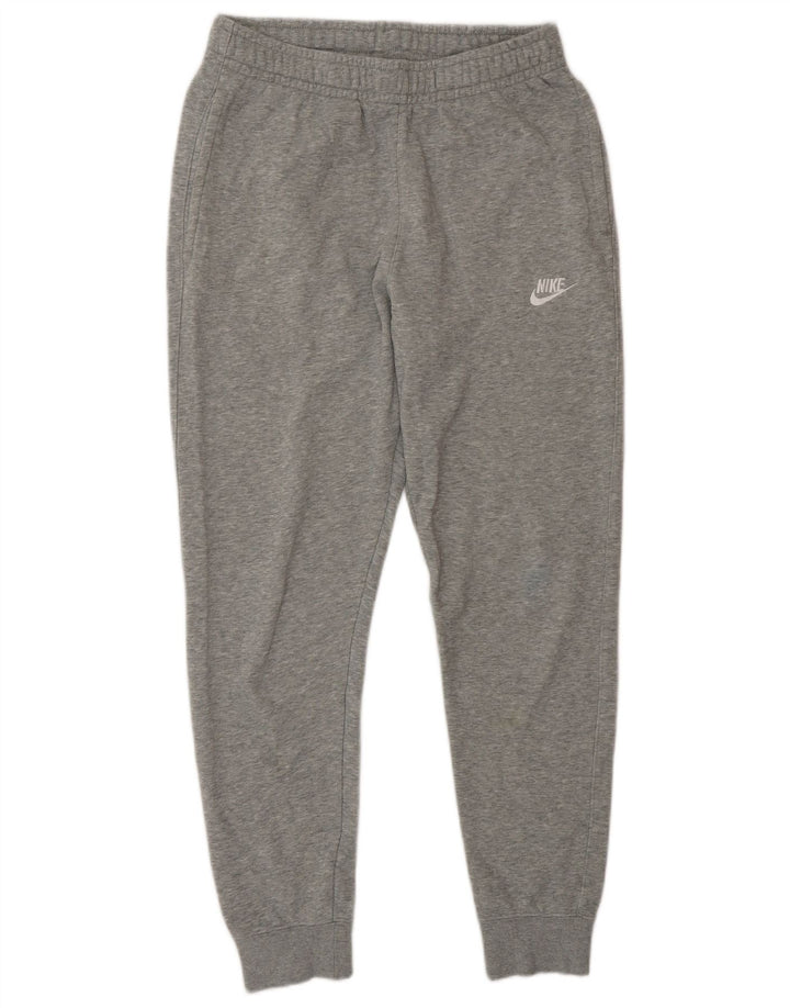 Nike Herren-Trainingshose, Jogginghose, Größe S, graue Baumwolle