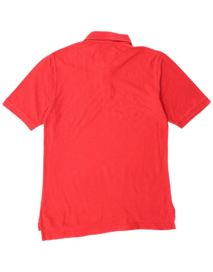 Timberland Herren-Poloshirt aus mittelroter Baumwolle