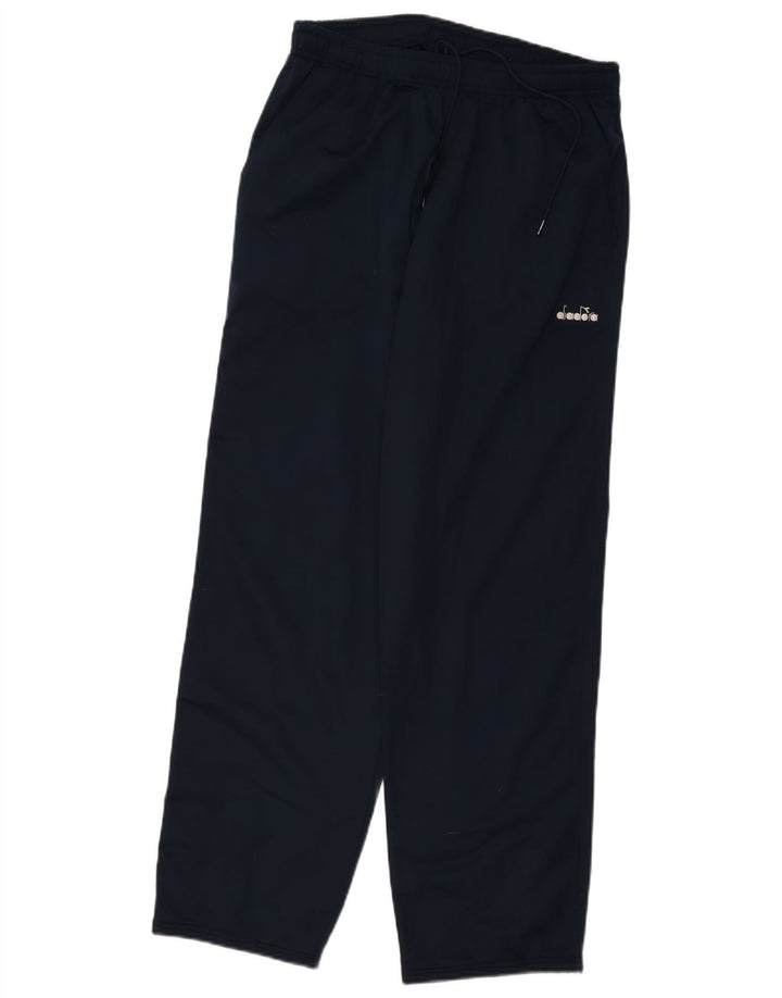 Diadora Herren-Trainingshose, UK 40, Mittel, Marineblau, Polyester