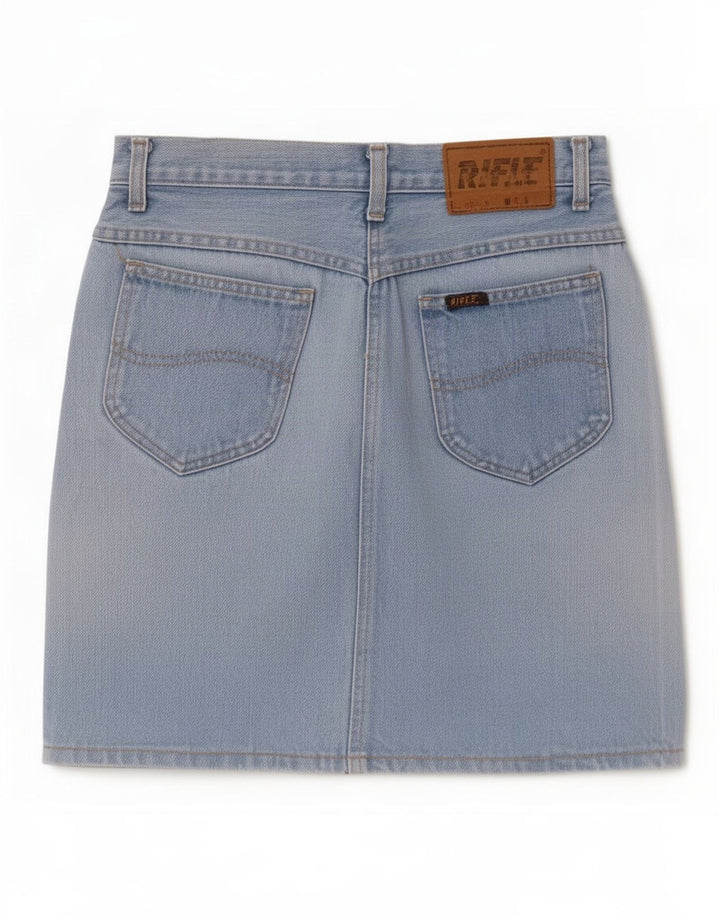 Rifle Damen Jeansrock W29 Mittelblau