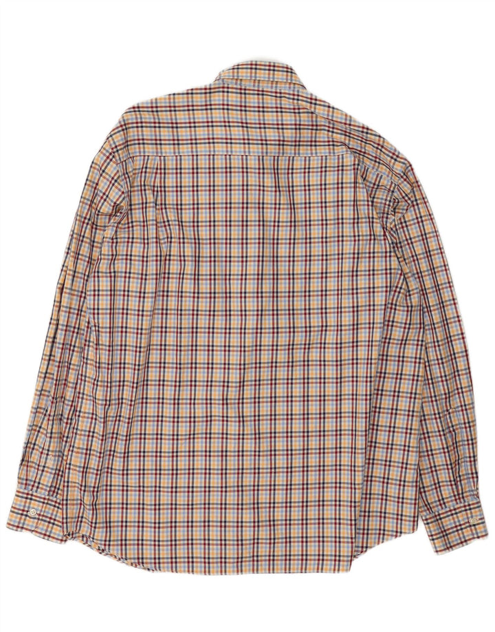 Paul & Shark Herren-Flanellhemd, Größe 43, XL, mehrfarbig, kariert, Baumwolle