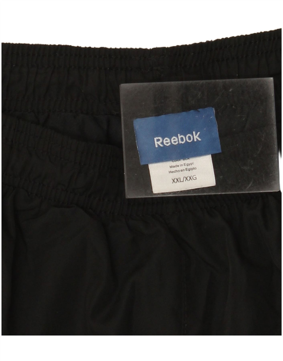 REEBOK Herren-Trainingshose, Jogginghose, 2XL, Schwarz, Colourblock-Polyester