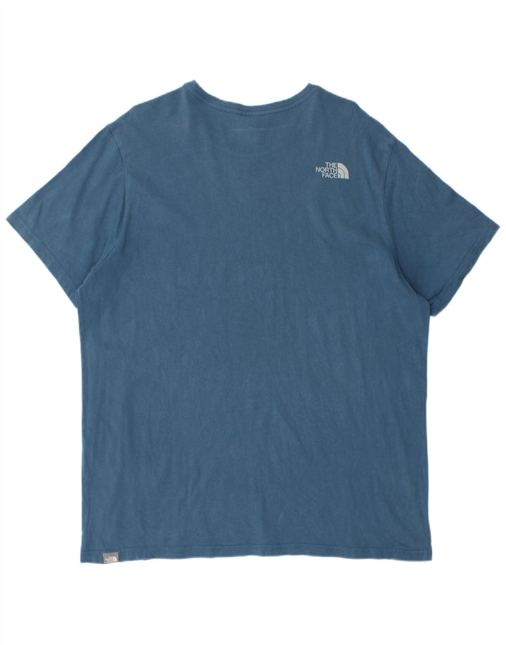 The North Face Herren Grafik-T-Shirt-Oberteil XL Blau