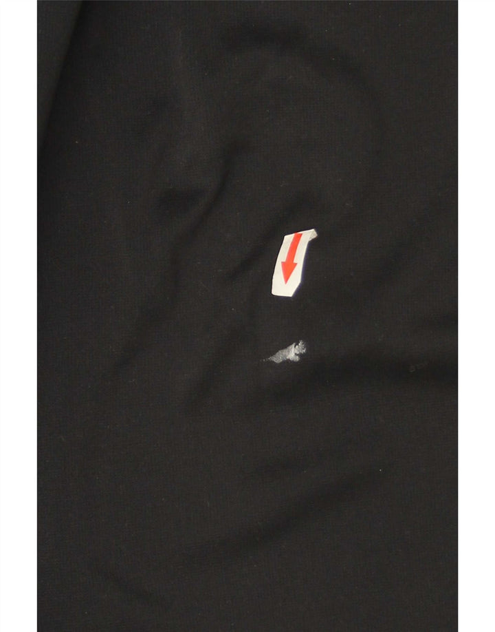Nike Herren Therma-Fit-Trainingshose, groß, schwarzes Farbblock-Polyester