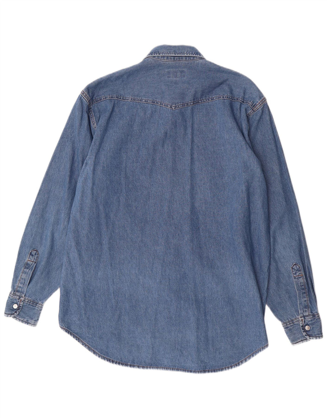 CARRERA Herren-Jeanshemd aus mittelblauer Baumwolle