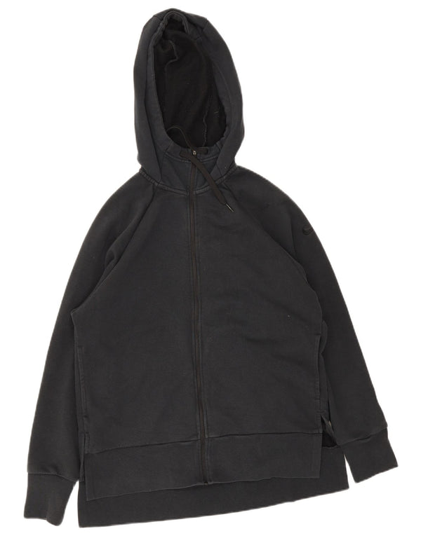 Nike Herren Dri Fit Zip Hoodie Pullover Small Schwarz Polyester