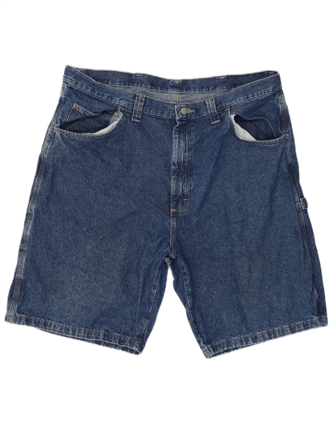 Wrangler Herren Cargo Denim Shorts W38 XL Blaue Baumwolle