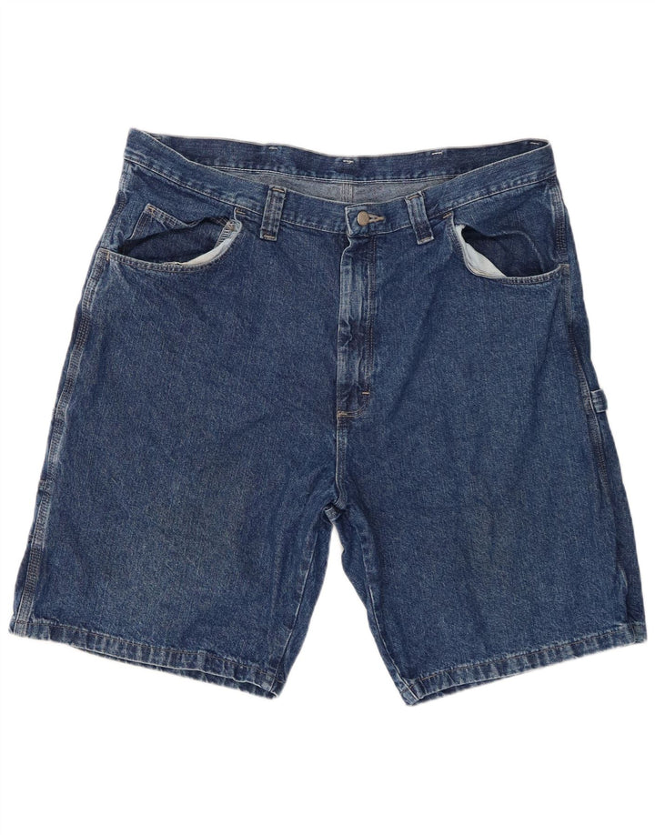 Wrangler Herren Cargo Denim Shorts W38 XL Blaue Baumwolle