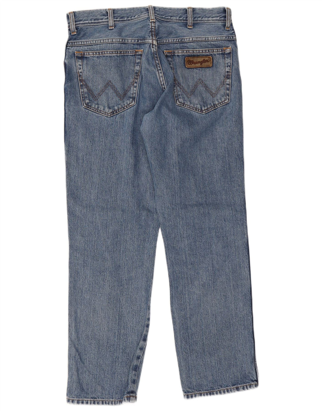 Wrangler Herren Texas Straight Jeans W34 L30 Blaue Baumwolle